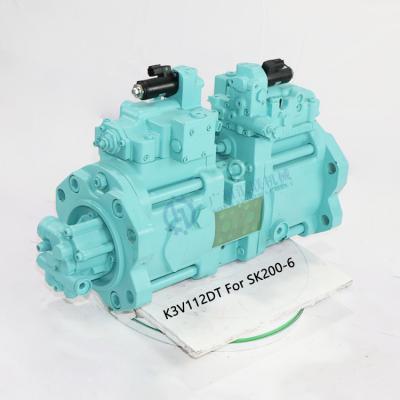 中国 川崎K3V112DTの掘削機の油圧ポンプモーターはKobelcoの掘削機SK200-6の油圧主要なポンプを分ける 販売のため