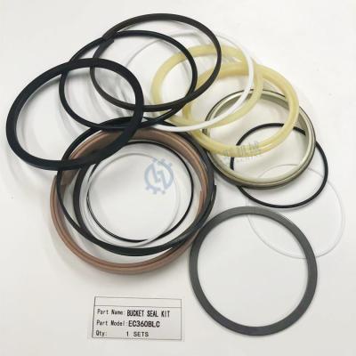 China Eimer-Reparatur-Kit Rubber Oil Seal Kits EC-Bagger-Seal Kits EC360BLC hydraulische Rollsiegel-Ausrüstungen zu verkaufen