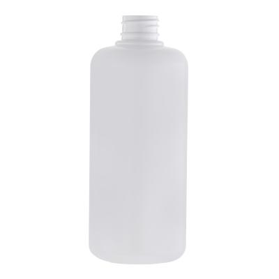 China Cosmetics Plastic HDPE Bottle White 450ml PE Shampoo Bottle Packaging for sale