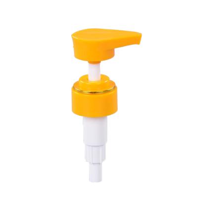 China Lockable 33/410 Hand Wash Pump Dispenser With Ribbed Closure for sale