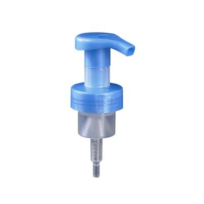 China Blue ISO9001 Plastic Soap Dispenser Pump With Clipped Lock for sale