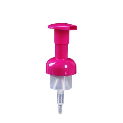 China Pink 0.8g Foaming Soap Dispenser Pump , 40mm Foaming Hand Soap Pump for sale