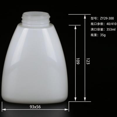 China Triangle Odorless 100ml Pet Foam Pump Bottle For Hand Sanitizer for sale