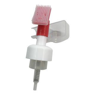 China Non Mess PP 43/410 Liquid Soap Foam Pump With Brush for sale