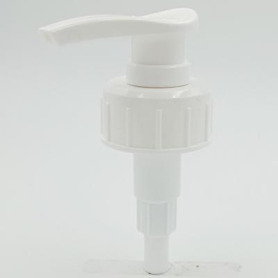 China OEM White Wide Thread Plastic Lotion Pumps 38/410 for sale