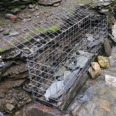 China 0.5m - 3m Height Gabion Basket Mesh With Hot Dipped Galvanized for sale