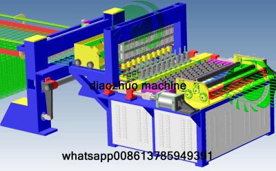Cina saldatrice automatica della gabbia del cavo di 8mm Mesh Welding Machine 60times/min in vendita