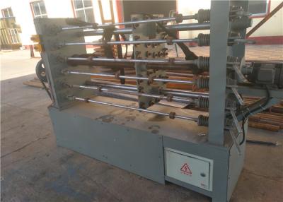 China Automatic Wire Coiling Machine , 60m/min Gabion Wire Mesh Machine PLC Control for sale