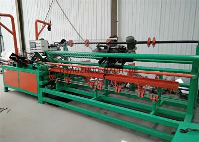 China Servo Motor Control Chain Link Fence Making Machine 600-3000mm Netting Width for sale