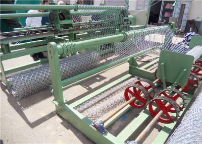 China Fully Automatic Chain Link Fence Machine , 170m2/h 5m Orthorhombic Machine for sale