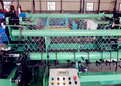 China 4.2T Fencing Net Making Machine , 9.25kw Link Chain Making Machine for sale