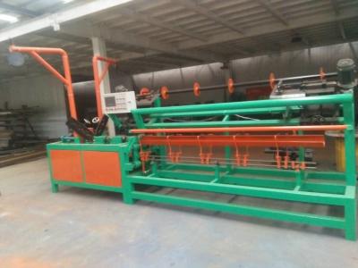 China Highway Chain Link Fence Machine 140m2/h 2.8T twisted and knuckled sides for sale