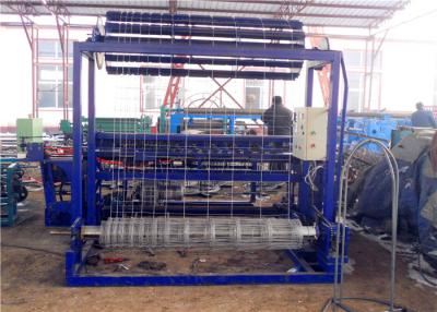 China Field Fence Wire Mesh Weaving Machine 300mm 150m/h Hing Jonted Cattle Fencing Equipment for sale