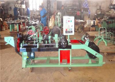 China Reverse Twisted Razor Barbed Wire Machine 1.6mm 2.8mm 50kg/H 100kg/H for sale