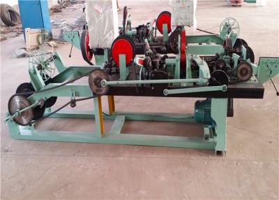 China Double Twisted Razor Barbed Wire Machine 3KW for defense / highway for sale
