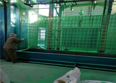 China línea de capa automática del polvo 20m/min máquina de capa del alambre del PVC de 4.0m m en venta
