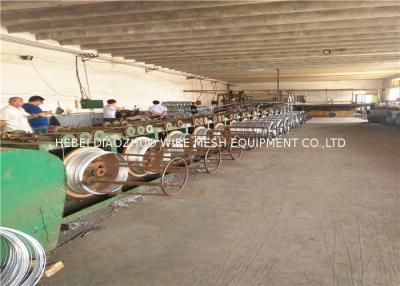 China Electro línea automática de la galvanización del alambre, alambre galvanizado que hace la máquina en venta