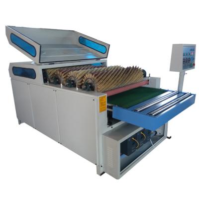 Cina Sandpaper rollers polishing machine for engraved panel surface board before after paint and varnish in vendita