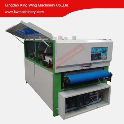 China KC1000YP-4R wood sanding machine before or after paint kitchen cabinet MDF board sanding machine à venda