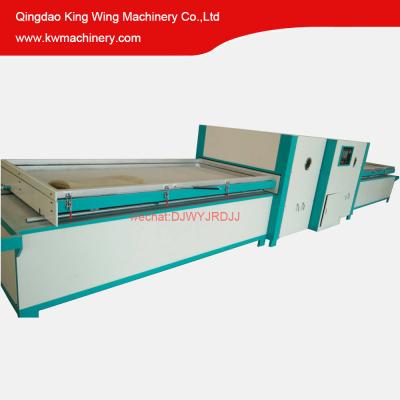 China Full automatic PVC film vacuum membrane press machine laminating woodworking machine à venda