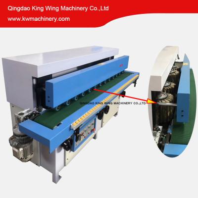 China KC4R-S edge sanding machine for wooden door edge brush sander for sale