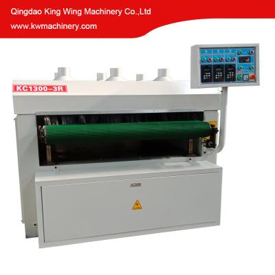 China 1300mm wire brush roller wood drawing machine for wood floor à venda