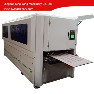China UV line wood door brush sanding machine KC1000-8SD à venda