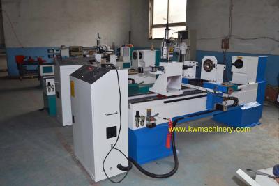China CNC wood turning machine DSP control easy to use CNC wood Lathe for sale