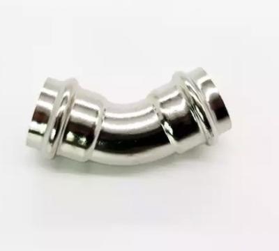 China Equal 4 Inch Stainless Steel 45 Degree Elbow ISO for sale
