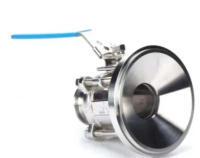 Chine Water Food Grade 2 Inch 1.5 Stainless Steel Ball Valve Manual Tank Bottom à vendre