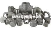 China Round Square Stainless Steel Pipe Fittings  1/8