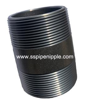 China Industrial SCH80 Carbon Steel Pipe Nipples Male Female Connection for sale