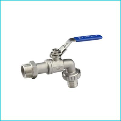 China Commercial Metal Valves Bib Cock Ball Valve High Strength Long Working Life for sale