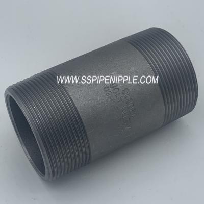 China Standard Black Steel Pipe Nipple 2 