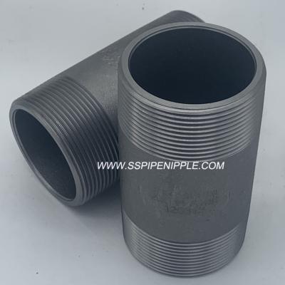 China Welded Carbon Steel Pipe Nipples Carbon Steel Socket Weld Fittings for sale