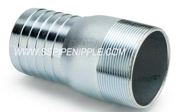 China Durable KC Nipple Galvanized Steel Hose Coupling Fluid Applications for sale