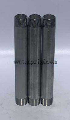 China Standard Stainless Steel Pipe Nipple  Construction Machine Building Use for sale