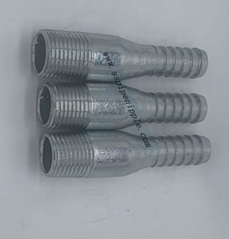 China Galvanized Carbon  King Nipple /KC Nipples DIN2999/ DIN2982/BSPT for sale