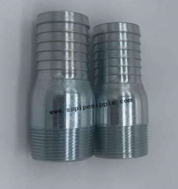 China Standard King Combination Pipe Nipple Steel Plated Good Abrasion Resistant for sale