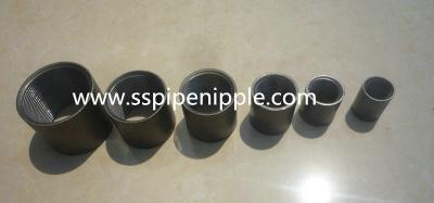 China Seamless Carbon Steel Coupling Black Galvanised Reducing Socket for sale