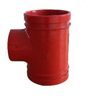 China Cast Iron Grooved Pipe Fittings  Flexible Grooved Coupling 2