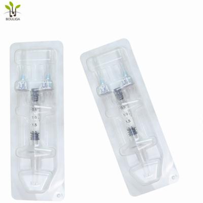 China Bouliga 2ml HA Non Surgical Lip Fillers Monophasic Injectable transparent Color for sale