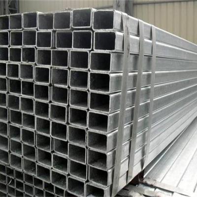 China 2 X 3 Galvanized Steel Rectangular Tube  Box Section Pipe 100x50  ERW for sale
