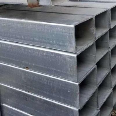 China Culvert Drainage Galvanized Corrugated Steel Pipe Metal Iron Rectangular For Carports for sale