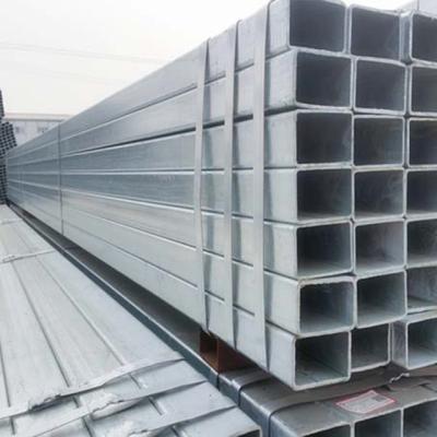 China 2x2 Hot Dip Pre Galvanized Square Steel Pipe Tubing Corrugated for sale