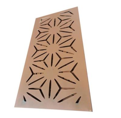 China Tree Design Laser Cut Decorative Screens / Metal Screen Panels Anti UV for sale