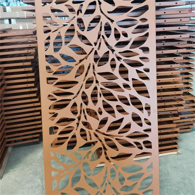 China Garden Laser Cut Decorative Metal Screens Finsh Surface Powder Coated for sale