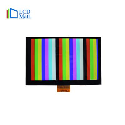 China 7 pulgadas 1024 * 600 WSGA TFT Color LCD Modulo de visualización 400cd Luminancia en venta