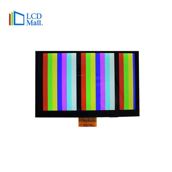 Quality 800*480 24 Bit RGB IPS TFT LCD Display Module 12 O'Clock Viewing for sale