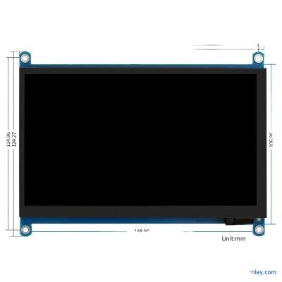 Chine Display LCD de 7 pouces 1024x600 ODM OEM à vendre